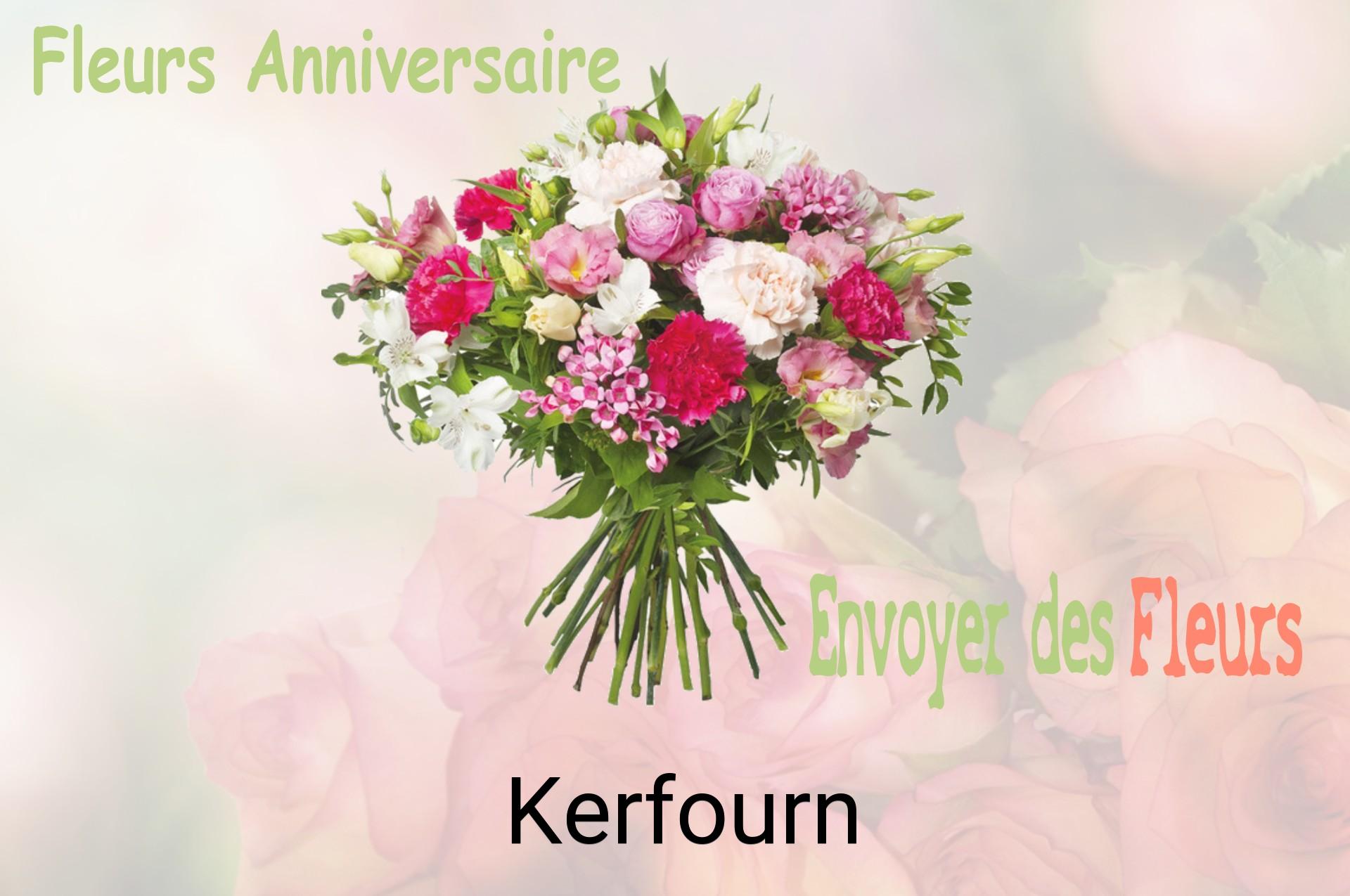 Bouquet de fleurs d’anniversaire livré à Kerfourn