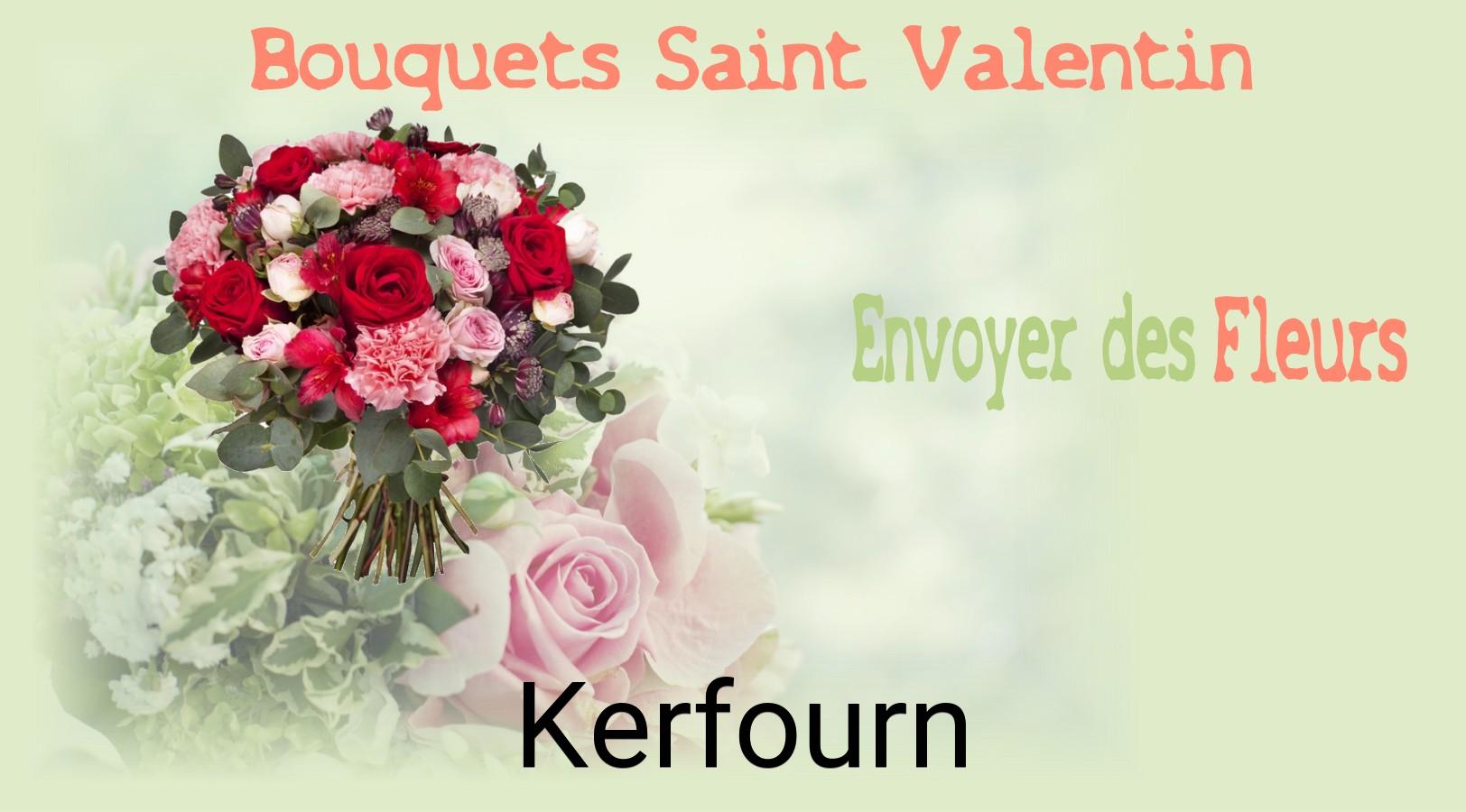 Roses de Saint-Valentin livrées à Kerfourn